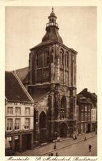 Maastricht, St. Mathiaskerk, Boschstraat - volk Hotel Franca, Verzamelen, Ophalen of Verzenden, Voor 1920, Ongelopen, Limburg