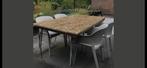 Tuintafel, Ophalen, Zo goed als nieuw, Rechthoekig, Overige materialen