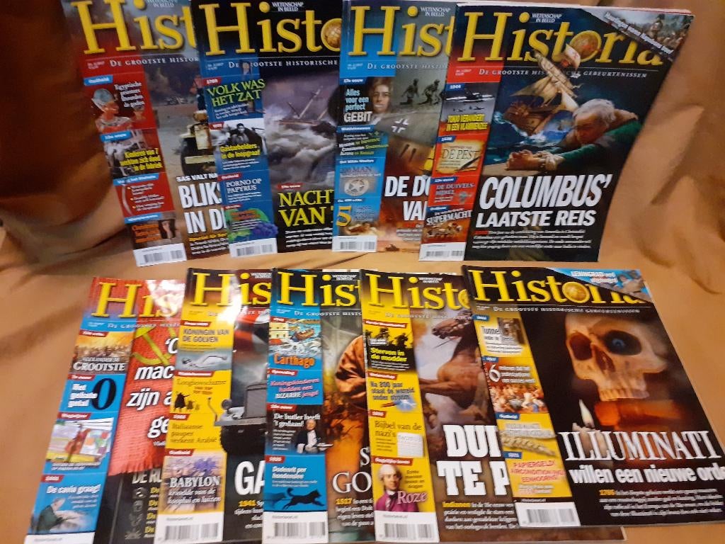 Historia jaargang 2017, Boeken, Tijdschriften en Kranten, Zo goed als nieuw, Wetenschap en Natuur, Ophalen of Verzenden