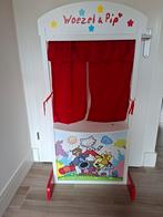 Houten poppenkast Woezel en Pip, Kinderen en Baby's, Kinderkamer | Overige Meubels, Ophalen, Zo goed als nieuw, Overige typen