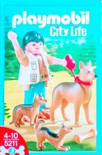 City Life Duitse Herder Met Puppy's 5211, Kinderen en Baby's, Speelgoed | Playmobil, Ophalen of Verzenden, Gebruikt, Complete set