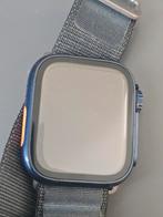 Apple watch series 7 45mm blue, Sieraden, Tassen en Uiterlijk, Smartwatches, GPS, Apple Watch ⌚️, Blauw, IOS