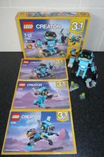 Als nieuw Lego Creator 31062 robotverkenner incl doos + boek, Kinderen en Baby's, Speelgoed | Duplo en Lego, Ophalen of Verzenden