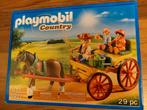 Playmobil Country Paard en Wagen - Zo Goed Als Nieuw, Ophalen of Verzenden, Zo goed als nieuw, Complete set