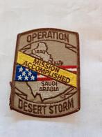 Operation Desert Storm Patch, Verzamelen, Militaria | Algemeen, Ophalen of Verzenden, Landmacht, Nederland, Embleem of Badge