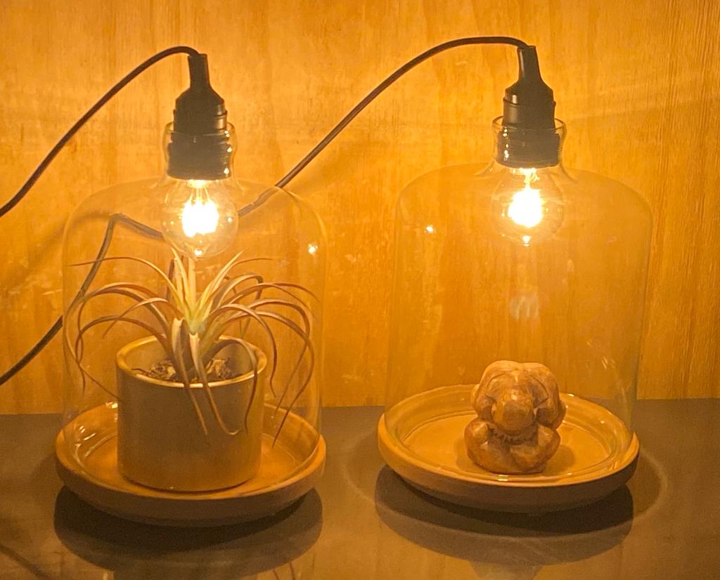 2 stolpen met verlichting, Ophalen, Zo goed als nieuw