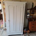 Brocante oude eendeurskast servieskast keukenkast, Antiek en Kunst, Ophalen