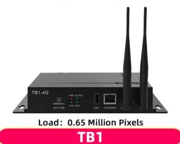 Novastar TB1 Multimedia Afspelen Box USB-poort WiFi Controll beschikbaar voor biedingen