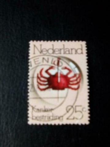 20: Kankerbestrijding 25 cent gestempeld beschikbaar voor biedingen