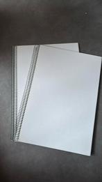 Hobby plakboeken 2 stuks witte kaft, Ophalen of Verzenden, Zo goed als nieuw, Boek of Gids