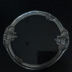 Dienblad gemerkt zilver tin, Ophalen of Verzenden