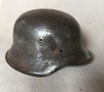 wo2 - Duitse helm M42 - ET66 - lotnr 1902, Verzamelen, Militaria | Tweede Wereldoorlog, Duitsland, Ophalen of Verzenden, Helm of Baret