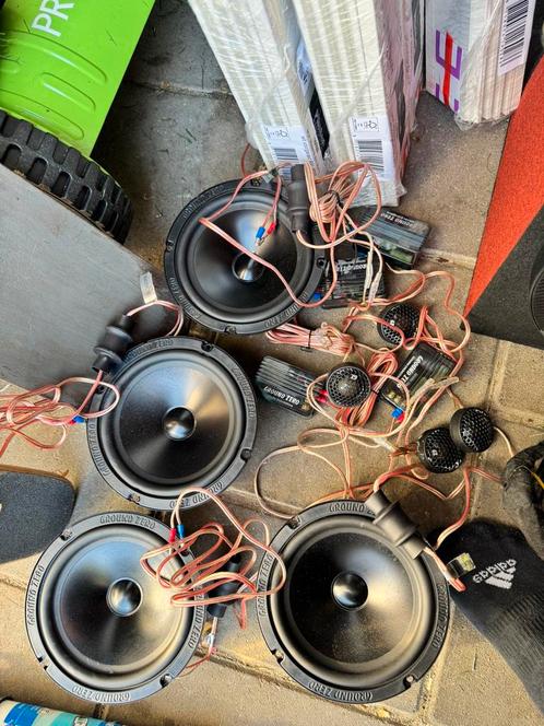 Ground zero / pioneer / jvc, Auto diversen, Autospeakers, Zo goed als nieuw, Ophalen of Verzenden