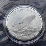 2023 St. Vincent & Grenadines- Whale - 1 oz Silver - East C., Postzegels en Munten, Munten | Amerika, Zilver, Ophalen of Verzenden