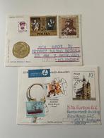Oude briefkaarten Polen 70'er jaren, Verzenden, Briefkaart