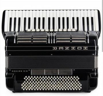 Hohner Morino VI N 5 korig perfecte staat met 2x cassotto, beschikbaar voor biedingen