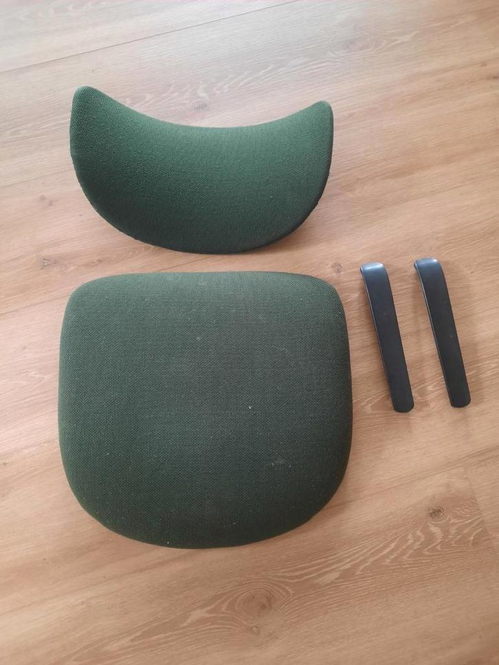 Gebroeders de Wit 3211 zitvlak, rugleuning en armsteunen, Huis en Inrichting, Stoelen, Gebruikt, Eén, Wit, Ophalen of Verzenden