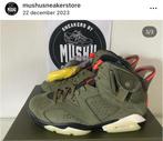 Nike Air Jordan 6 Travis Scott Olive EU 42 - DS Nieuw, Ophalen of Verzenden, Nieuw, Overige kleuren