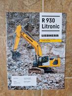 Liebherr 930 folder brochure, Boeken, Ophalen of Verzenden, Zo goed als nieuw