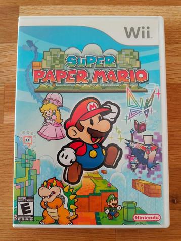 Super Paper Mario voor Wii *USA/NTSC* beschikbaar voor biedingen
