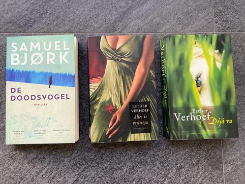 3 boeken samen 5 euro Samuel Björk Esther Verhoef, Boeken, Thrillers, Zo goed als nieuw, Nederland, Ophalen of Verzenden