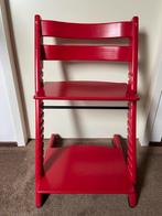 Trip Trap Kinderstoel - Rood, Kinderen en Baby's, Kinderstoelen, Ophalen, Gebruikt, Meegroeistoel