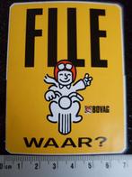 sticker motorrijden file? waar? bovag logo motoren motor, Ophalen of Verzenden, Zo goed als nieuw, Bedrijf of Vereniging