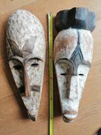 Houten hoofden, Antiek en Kunst, Kunst | Beelden en Houtsnijwerken, Ophalen of Verzenden