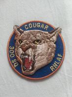 Patch 300 squadron cougar, Verzamelen, Luchtvaart en Vliegtuigspotten, Ophalen of Verzenden, Zo goed als nieuw, Patch, Badge of Embleem