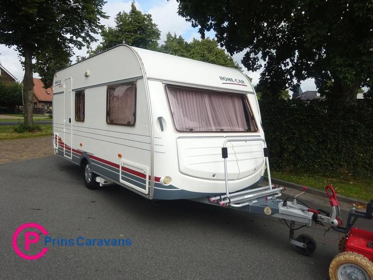 Home-car Racer 450 Ruime Caravan Met Nieuwe Mover, Caravans en Kamperen, Caravans, Bedrijf, tot en met 4, 750 - 1000 kg, Home-car