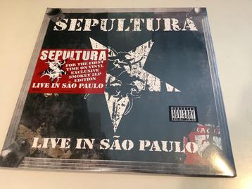 Sepultura ‎– Live In São Paulo 2-LP smokey vinyl beschikbaar voor biedingen