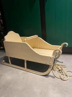 Super leuke oude/brocante slee, Ophalen, Rugleuning, Gebruikt, Hout