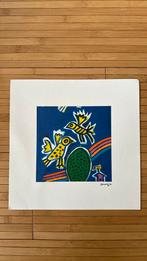 Zeefdruk Corneille 1991, Ophalen