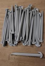 38 tentharingen kunststof grijs 20cm NIEUW, Caravans en Kamperen, Ophalen of Verzenden, Nieuw