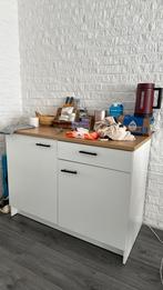 Keukenblok Ikea, Ophalen, Gebruikt, 100 tot 150 cm, Wit