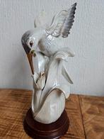 Porselein beeldje ijsvogel, Ophalen of Verzenden, Zo goed als nieuw, Dier