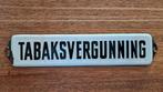 Oud Tabaksvergunning Reclamebord van Emaille, Ophalen of Verzenden