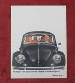 Volkswagen kever folder 1962, Ophalen of Verzenden, Zo goed als nieuw, Volkswagen