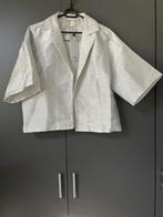 NIEUW Cropped blazer jasje Monki zilver glitter M, Kleding | Dames, Jasjes, Kostuums en Pakken, Maat 38/40 (M), Nieuw, Ophalen of Verzenden