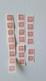 21 plus pannenzegels, Verzamelen, Plus, Ophalen of Verzenden