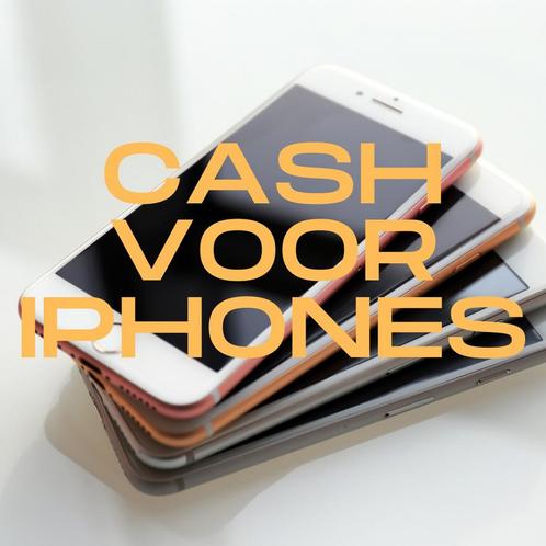 Cash voor iphones! | Gebruikt/beschadigd/kapot, Telecommunicatie, Mobiele telefoons | Apple iPhone, Gebruikt, 128 GB, Zonder abonnement