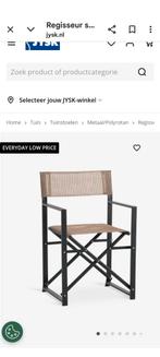 Nieuwe regisseursstoel voor buiten inklapbaar, Tuin en Terras, Tuinstoelen, Ophalen of Verzenden, Nieuw, Inklapbaar