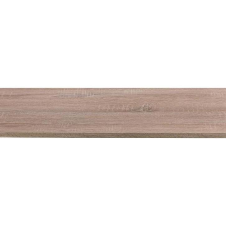 CanDo meubelpaneel spaanplaat 2-zijdige eiken brons 250x30, Doe-het-zelf en Verbouw, Platen en Panelen, Nieuw, Overige materialen