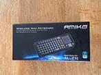 Amiko Wireless mini keyboard, ., Zo goed als nieuw, Draadloos, Qwerty