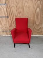 Classic Red Armchair with Good Upholstery, Twee, Gebruikt, Luxury comfort, Ophalen