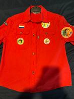 Scouting blouse maat 128 met das + ring, Ophalen of Verzenden, Zo goed als nieuw, Kleding