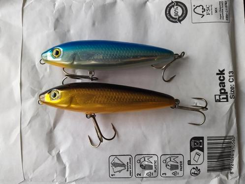Setje Rapala oppervlakte-plugjes (Skitter Walk?) 10cm, Watersport en Boten, Hengelsport | Roofvissen, Zo goed als nieuw, Overige typen