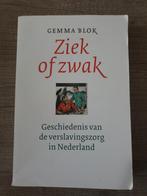 Ziek of zwak - Gemma Blok, Ophalen of Verzenden, Gelezen, Gemma Blok