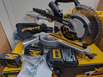 DeWalt DCS365 18V accu radiaal afkortzaag accu's+lader NIEUW beschikbaar voor biedingen