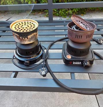 2x Shisha Kolenbranders - Laziza & H2 beschikbaar voor biedingen